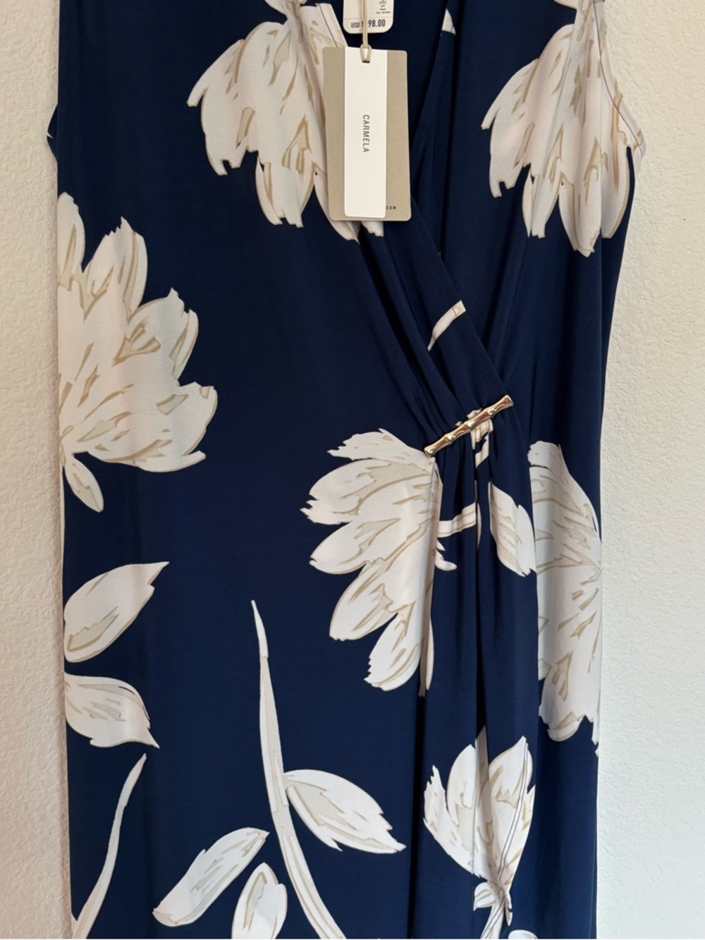 Tommy Bahama Flora Nights Midi Dress NWT - Picture 6 of 9